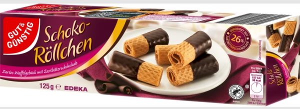 G&G SCHOKO ROELLCHEN ZB   12 / 125 G.