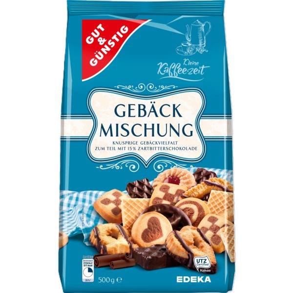G&G  ASSORTED COOKIES / GEBAECK MISCHUNG  10 / 500 G.
