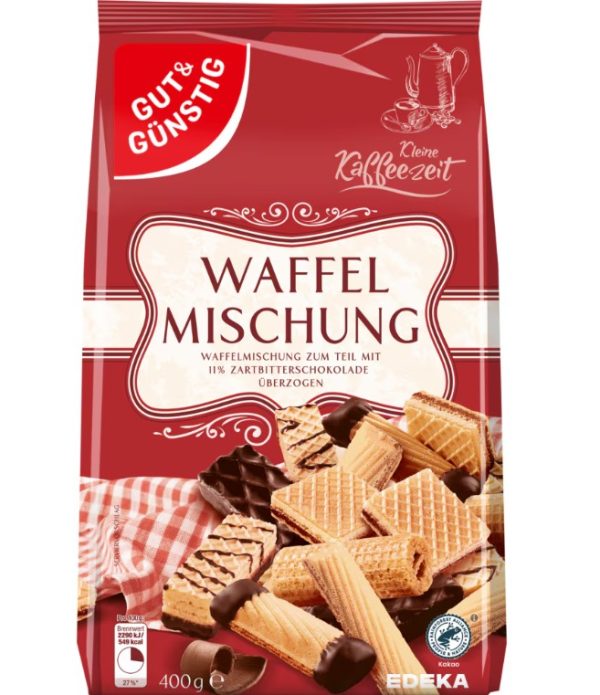 G&G ASSORTED WAFERS / WAFFEL MISCHUNG  10 / 400 G.