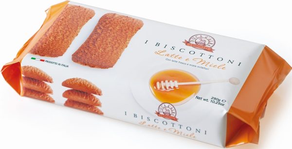 DUCA D'ALBA BISC.RUST. LATTE MIELE 6 / 290 G.