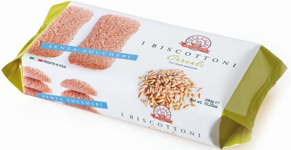 DUCA D'ALBA BISCOTTONI ZUCCHERI 7 CEREALI  6 / 290 G.