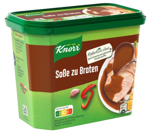 KNORR SOSSE ZUM BRATEN / ROAST GRAVY  2.75 L. / 6 PCS.  - CONTAINER