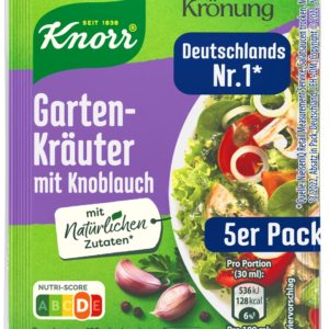KNORR SALATKROENUNG GARTEN KRAEUTER M. KNOBLAUCH  14 / 5 PACK
