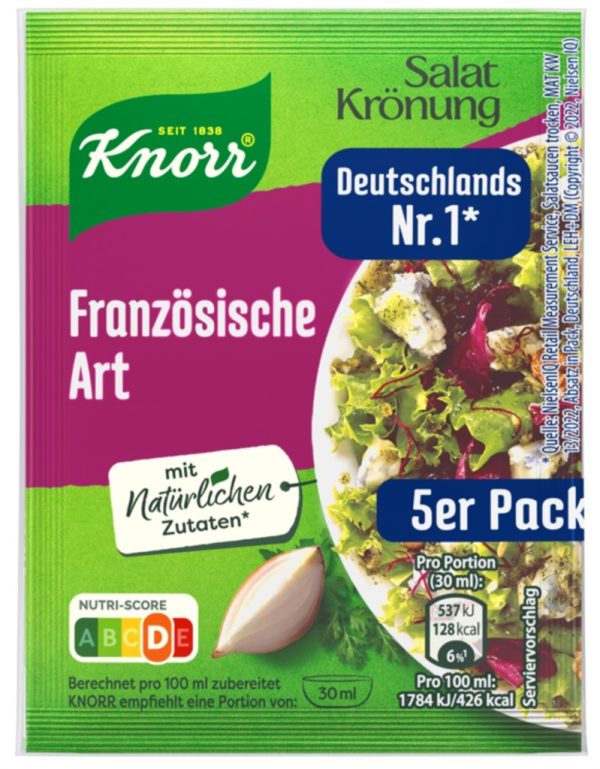 KNORR SALATKROENUNG FRENCH  15 / 5 PACK