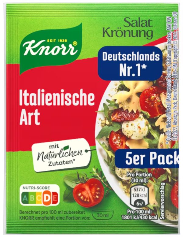 KNORR SALATKROENUNG ITALIAN  15 / 5 PACK