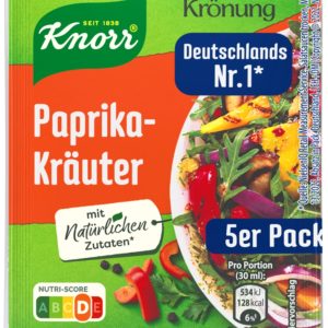KNORR SALATKROENUNG PAPRIKA  15 / 5 PACK