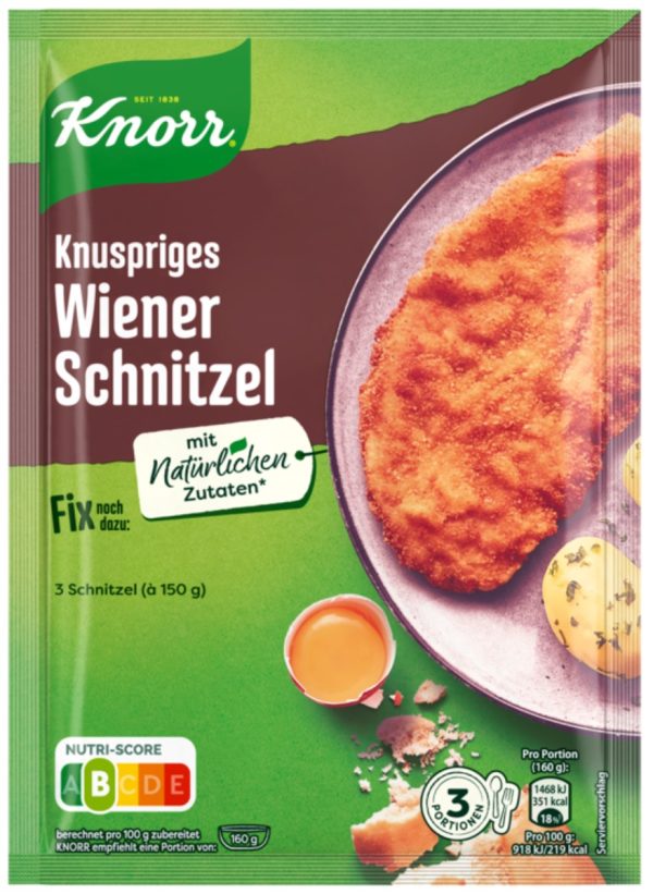 KNORR FIX WIENER SCHNITZEL  15 PCS.
