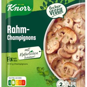 KNORR FIX RAHM CHAMPIGNONS / CREAMY MUSHROOMS  30 PCS.