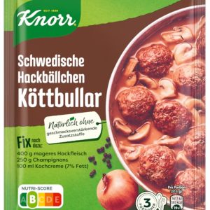 KNORR FIX SCHWEDISCHE HACKBAELLCHEN / SWEDISH MEAT BALLS  20 PCS.