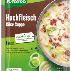 KNORR FIX HACKFLEISCH KASE SUPPE 14 PCS.
