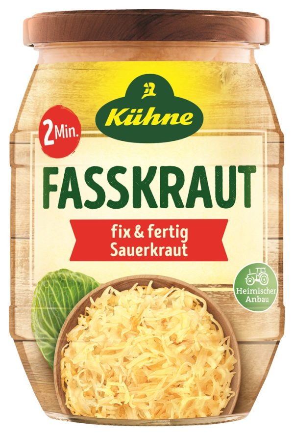 KUEHNE ORIGINAL FASSKRAUT 2 MINUTE     6 / 720 ML.  RED