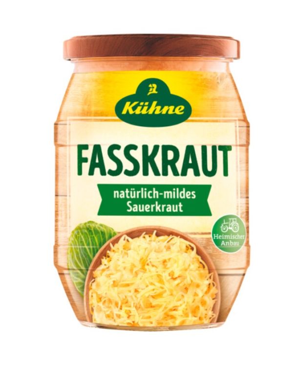 KUEHNE ORIGINAL FASSKRAUT TRADITIONAL ART   6 / 720 ML.  GREEN