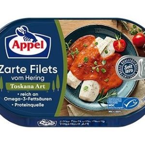 APPEL HERINGFILETS IN TOSCANA SAUCE 10 / 200 G.