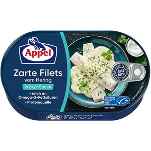 APPEL HERINGFILETS IN SKYR  SAUCE 10 / 190 G.