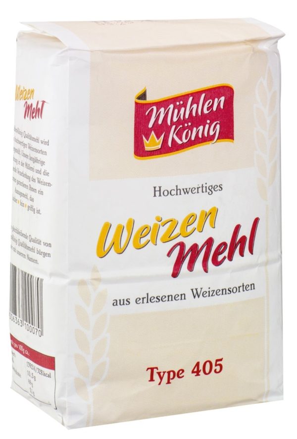 MUHLEN KONIG WHEAT FLOUR TYPE 405  10 / 1 KG.