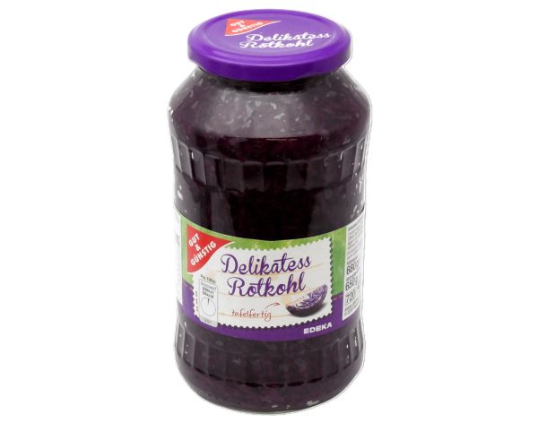 GG ROTKOHL / RED CABBAGE  12 / 720 ML.