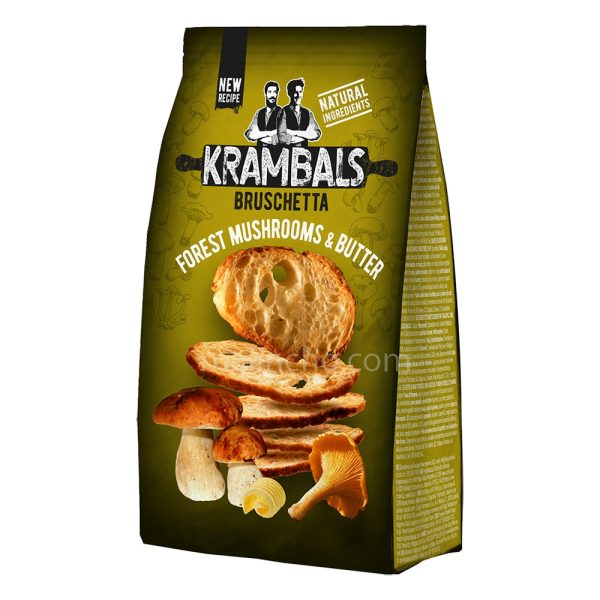 BRUSCHETTA KRAMBALS FOREST MUSHROOMS BUTTER 12 / 70 G.