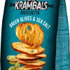 BRUSCHETTA KRAMBALS GREEN OLIVES & SEA SALT 12 / 70 G.