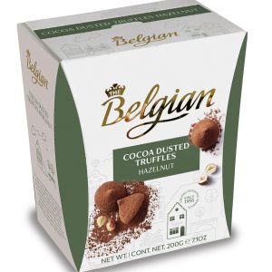 BELGIAN DUSTED TRUFFLES HAZELNUT  15 / 200 G.