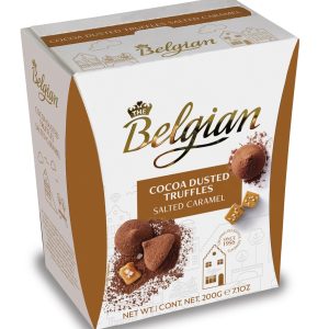 BELGIAN DUSTED TRUFFLES SALTED CARAMEL  15 / 200 G.