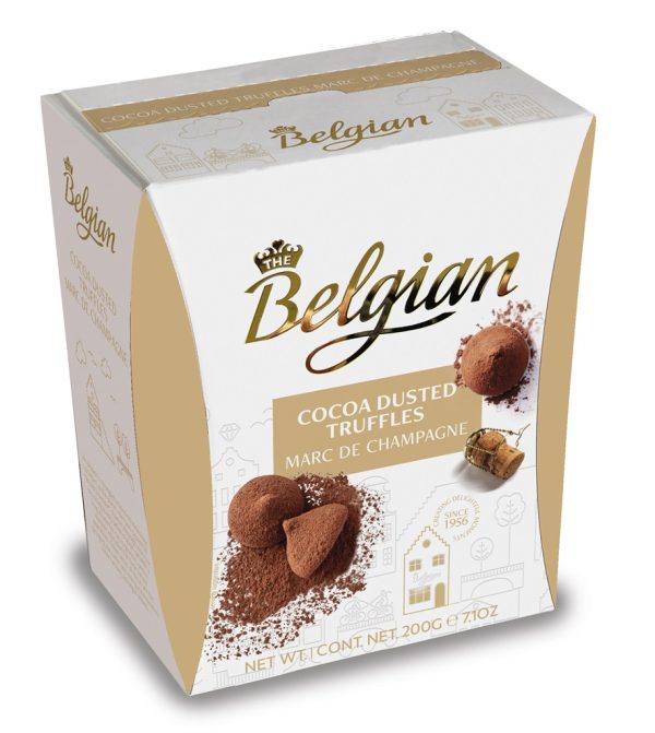 BELGIAN DUSTED TRUFFLES CHAMPAGNE  15 / 200 G.