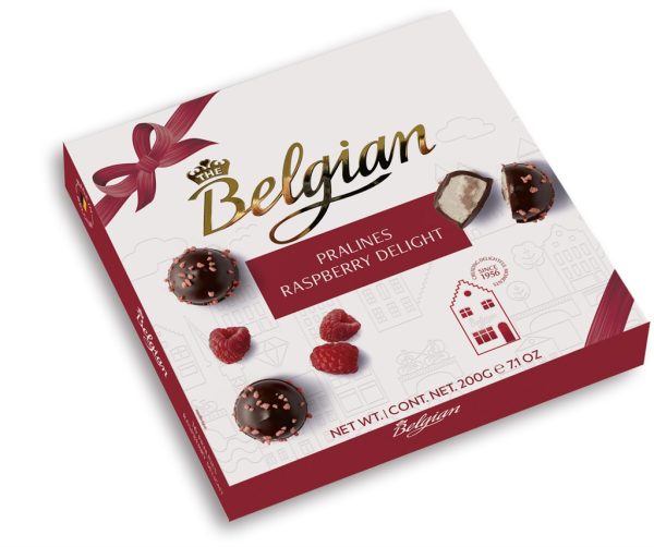 BELGIAN RASPBERRY DELIGHT  12 / 200 G.