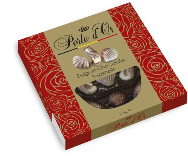 PERLE D'OR SEASHELLS RED ROSES  12 / 195 G.