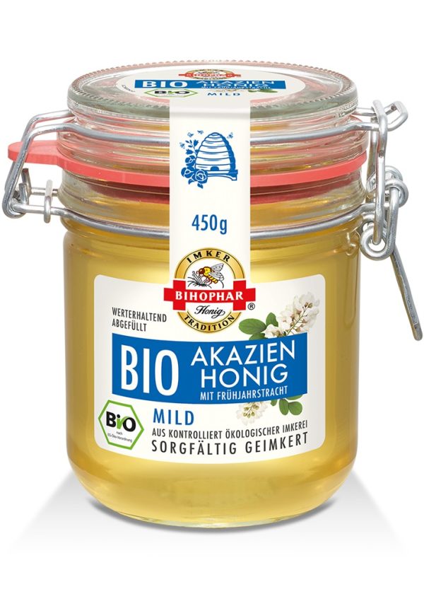 BIHOPHAR BIO AKAZIEN HONIG  6 / 450 G.