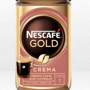 NESCAFE GOLD CREMA SILKY & SMOOTH GLASS 6 / 190 G.