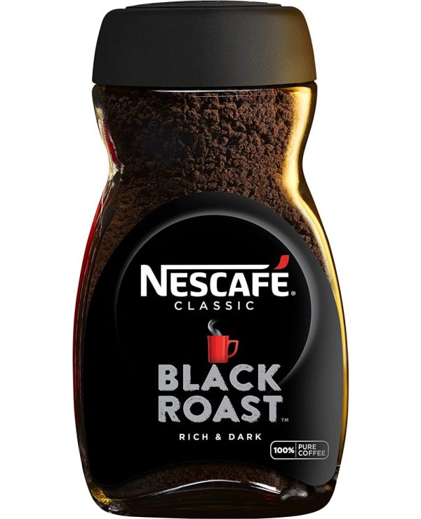 NESCAFE BLACK ROAST 6 / 200 G.