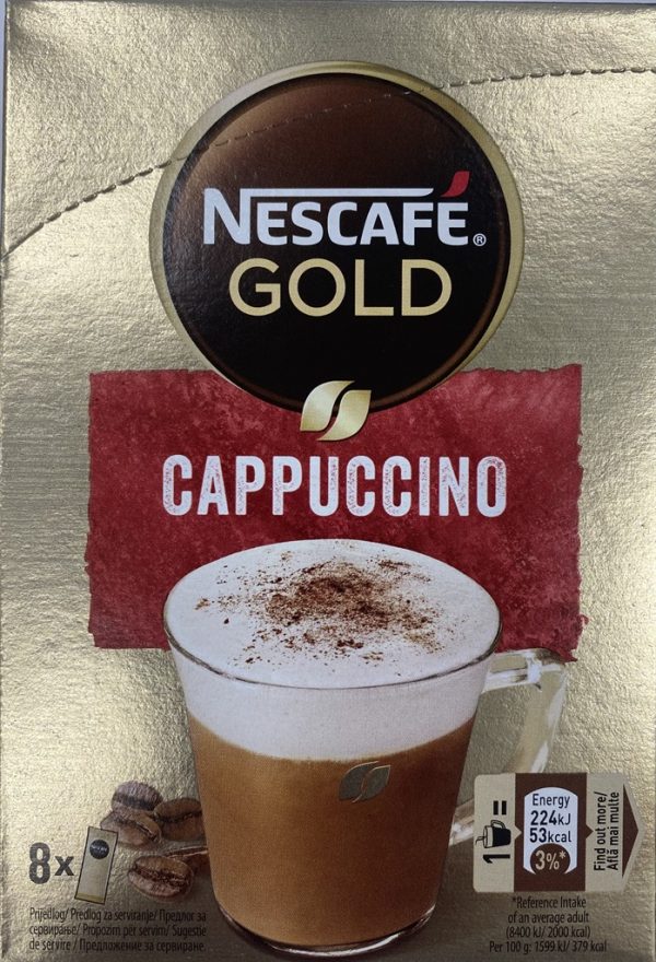 NESCAFE GOLD CAPPUCCINO 6 / 8 X 14 G.