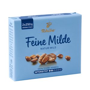 TCHIBO FINE MILDE GROUND COFFEE 9 / 500 G.( 2 x 250 G.)