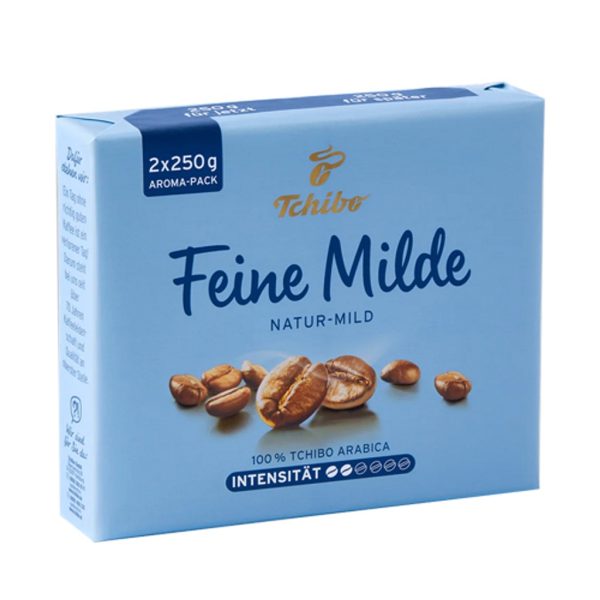 TCHIBO FINE MILDE GROUND COFFEE 9 / 500 G.( 2 x 250 G.)