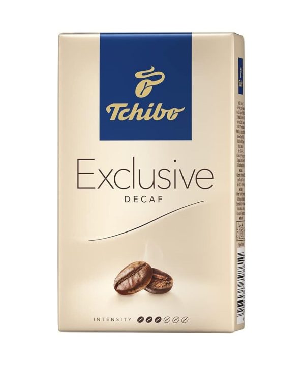 TCHIBO EXCLUSIVE DECAF GROUND COFFEE 12 / 250 G.