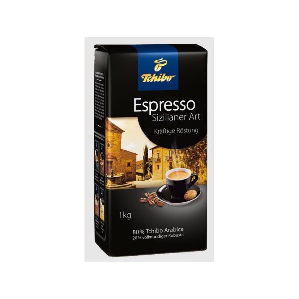 TCHIBO ESPRESSO SICILIA STYLE  BEANS   8 / 1000 G.