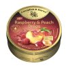 CAVENDISH & HARVEY FRUIT TIN - RASPBERRY & PEACH  9 / 6 oz.