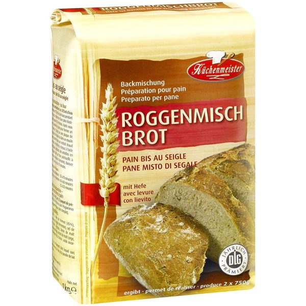 KUCHENMEISTER ROGGEN MISCHBROT  10 / 1 KG.