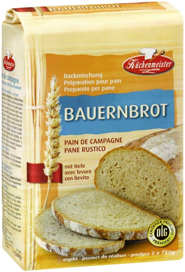 KUCHENMEISTER BAUERNBROT  10 / 1 KG.