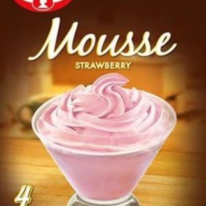 DR. OETKER STRAWBERRY MOUSSE 12 / 2.4 OZ.
