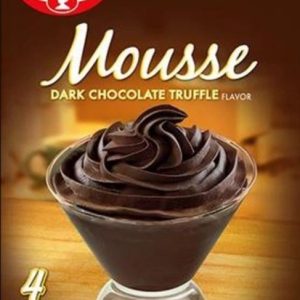DR. OETKER DARK CHOCOLATE TRUFFLE MOUSSE 12 / 3.1 OZ.