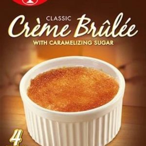 DR. OETKER CREME CLASSIC BRULEE DESSERT 12 / 3.7 OZ.