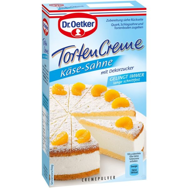 DR. OETKER TORTENCREME KAESE SAHNE  11 PCS.