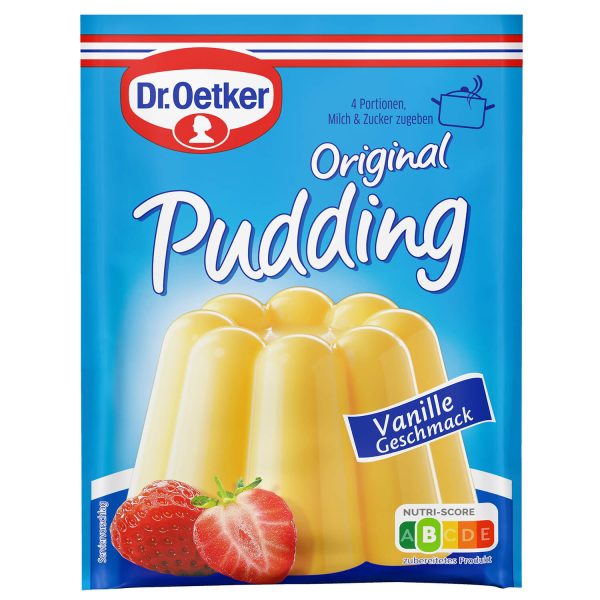 DR. OETKER ORIGINAL PUDDING VANILLA  22 / 3 PACK