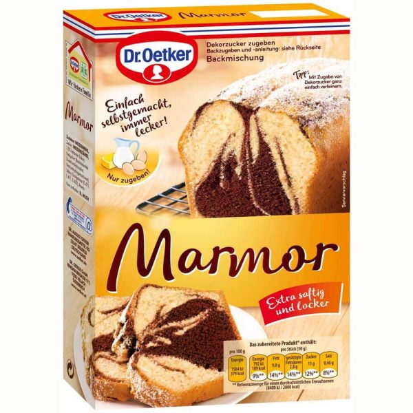 DR. OETKER MARMORKUCHEN MIT GLASUR  8 PCS.