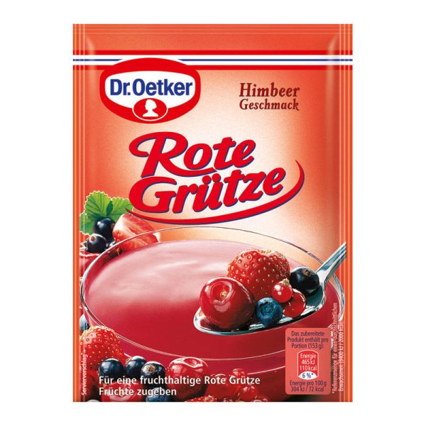 DR. OETKER ROTE GRUETZE HIMBEERE  11 / 3 PACK