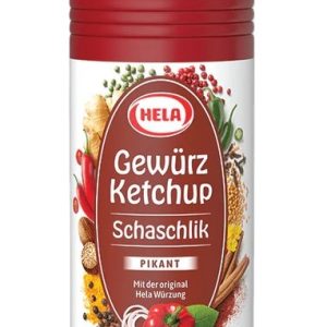 HELA SCHASCHLIK GEWURZ KETCHUP PIKANT 6 / 300 ML.