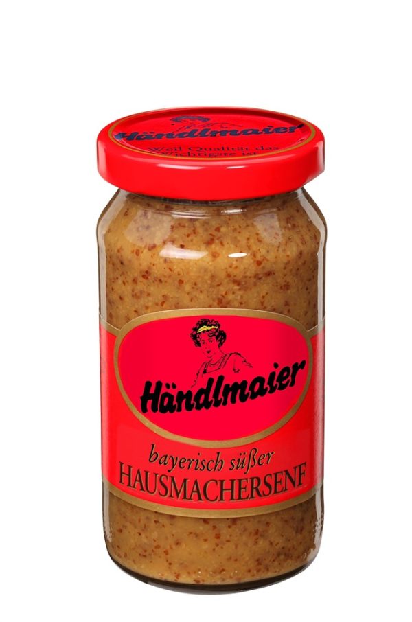HANDLMAIER'S SUSSER HAUSMACHERSENF 20 / 100 ML. GLASS