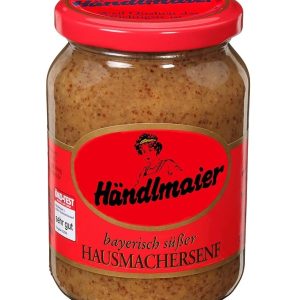 HANDLMAIER'S SUSSER HAUSMACHERSENF 12 / 200 ML. GLASS