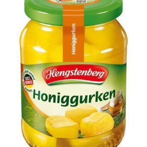 HENGSTENBERG HONIGGURKEN 12 / 370 ML.  GLASS