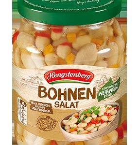 HENGSTENBERG BOHNENSALAT 6 / 370 ML.  GLASS